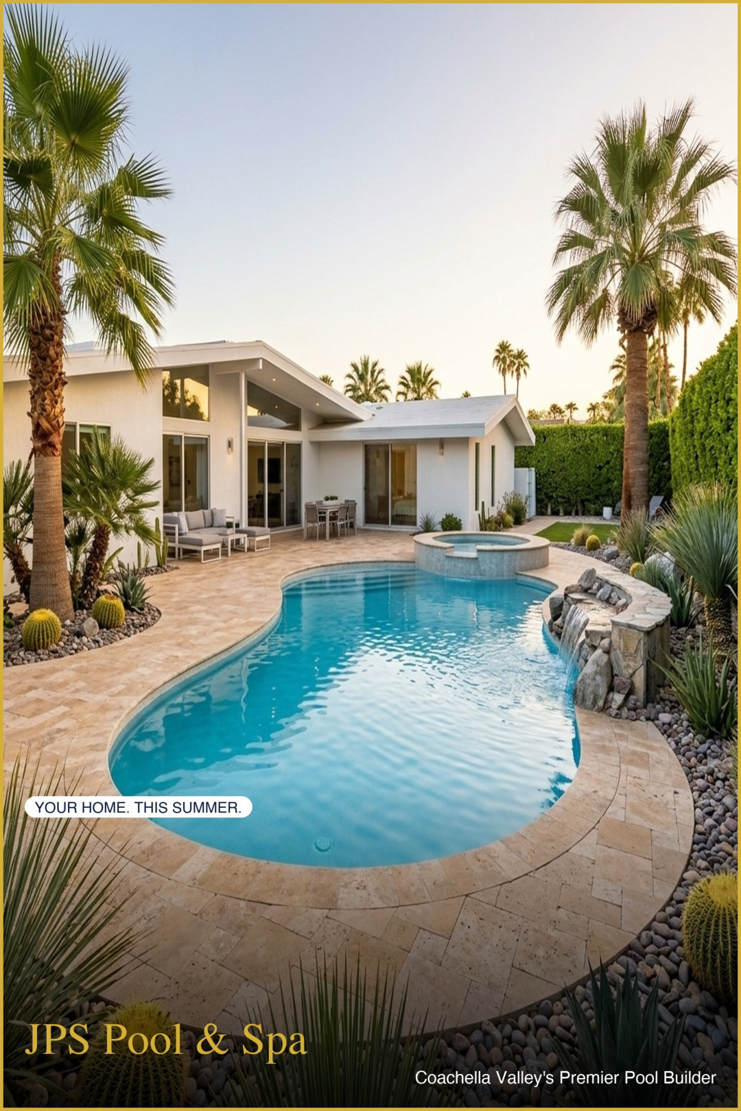 AI rendered pool and spa — JPS Pool & Spa